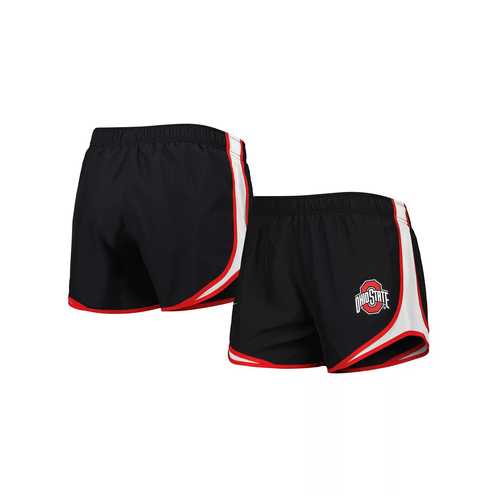 Women's Nike Black Ohio State Buckeyes Tempo Performance Shorts, Size: Small Product Image