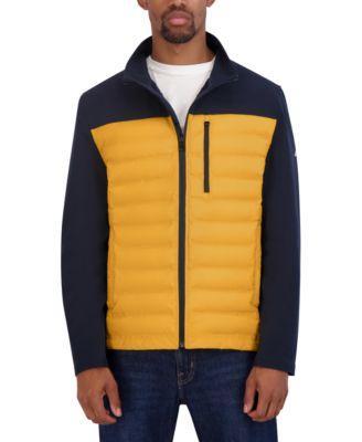 Nautica Mens Tech Shell Hybrid Jacket Product Image