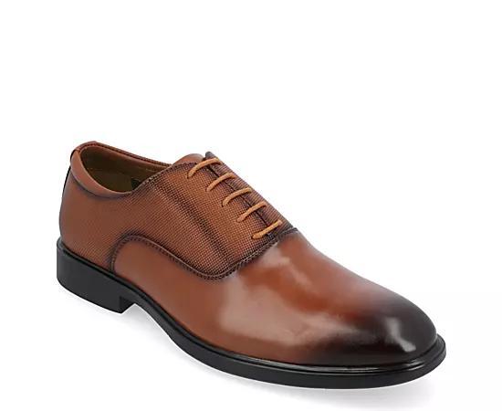 VANCE Vincent Mens Plain Toe Oxfords Product Image