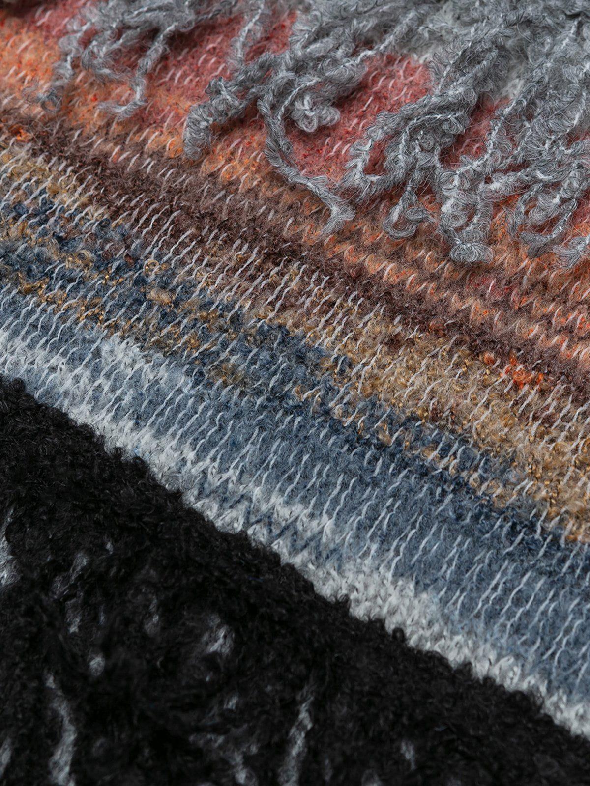 Aelfric Eden Irregular Patchwork Sweater Product Image