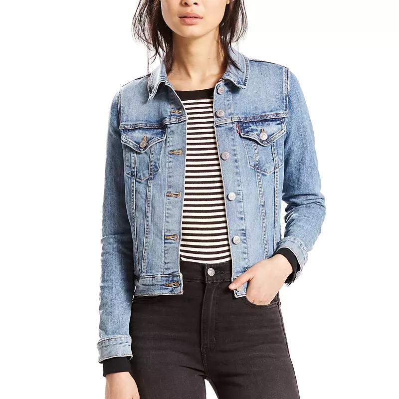 Women's Levi's® Original Trucker Jean Jacket, Size: XL, Jeanie Product Image