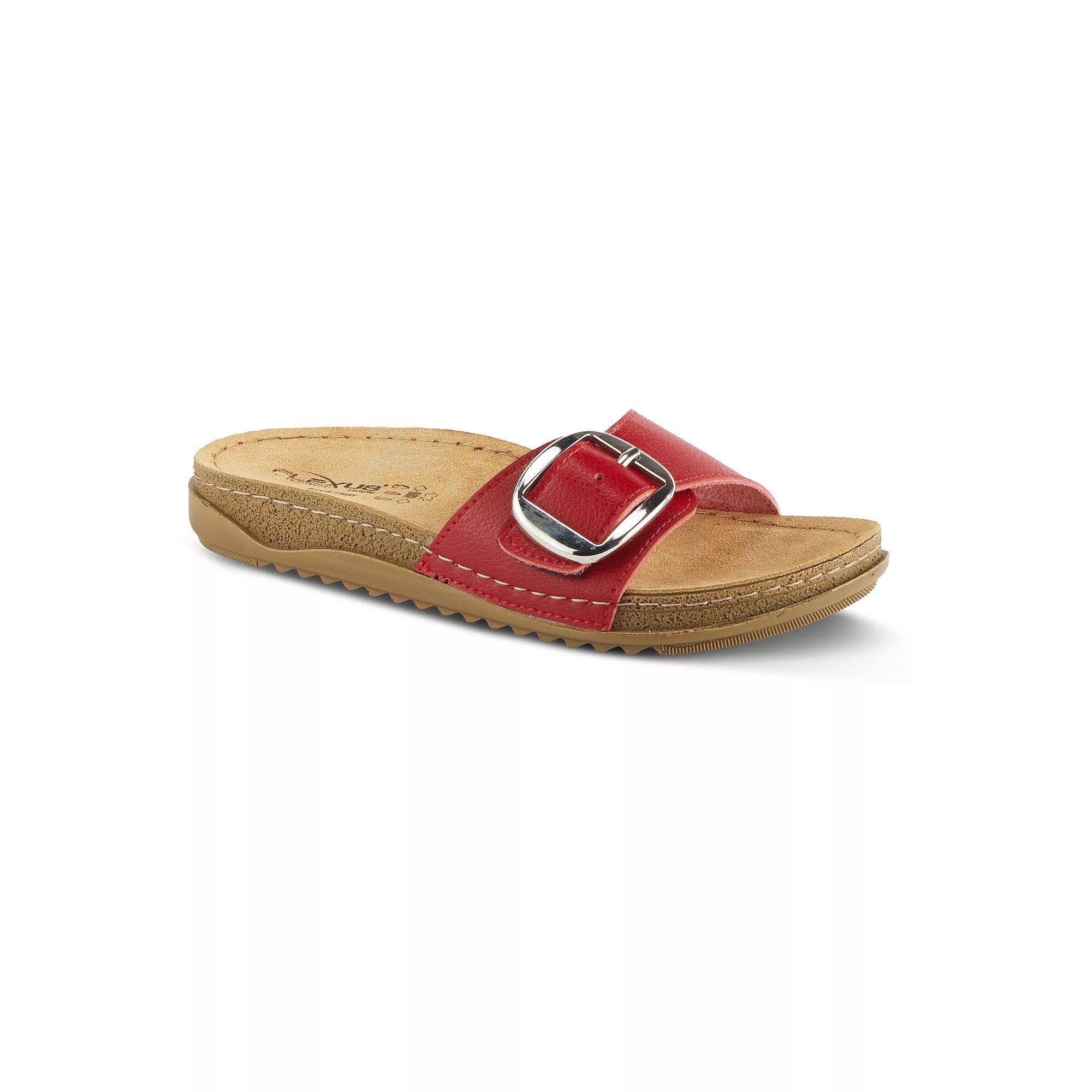 Flexus by Spring Step Baronca Women's Slide Sandals, Size: 37, Red Product Image