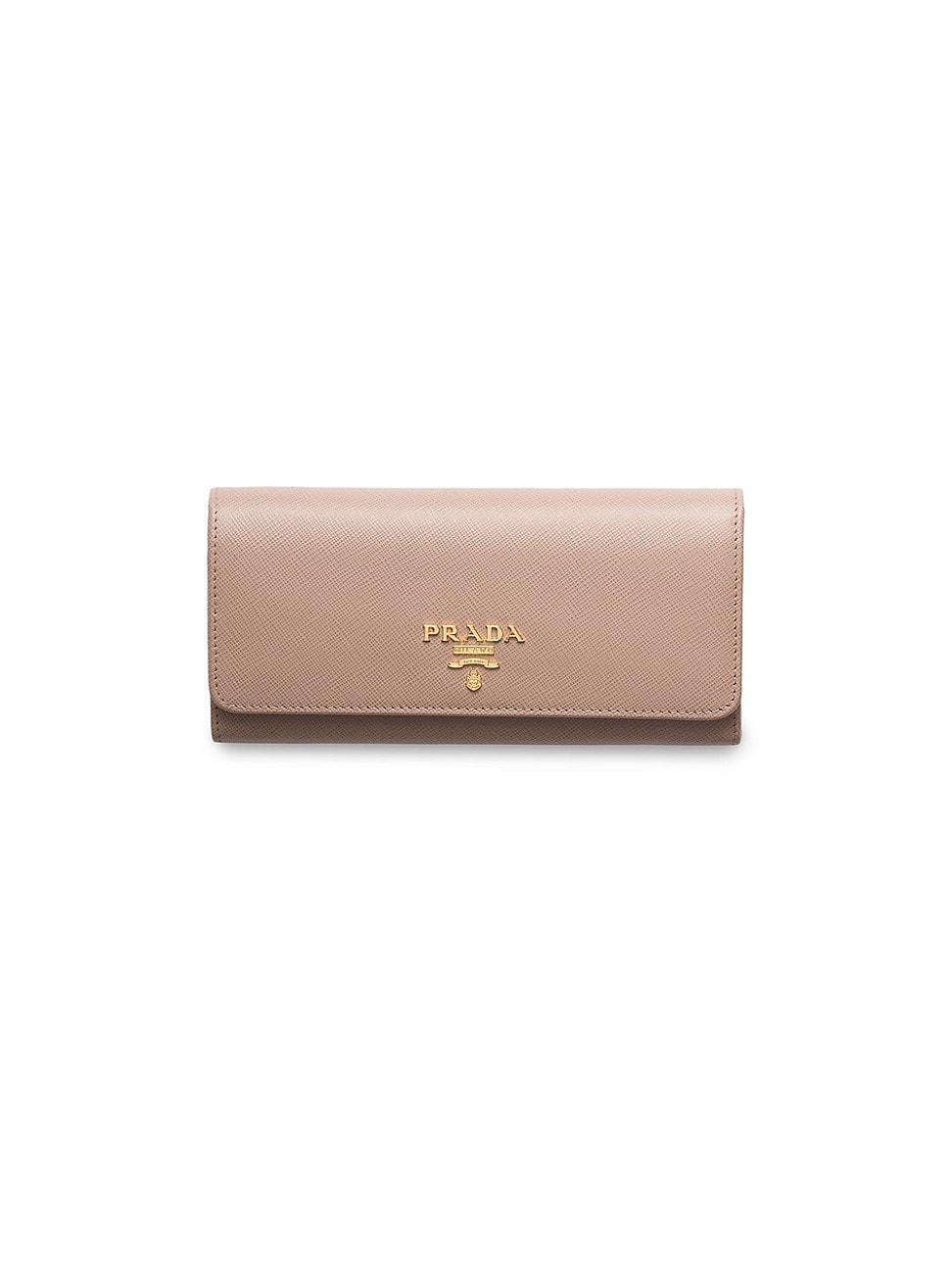 Womens Large Saffiano Leather Wallet Product Image