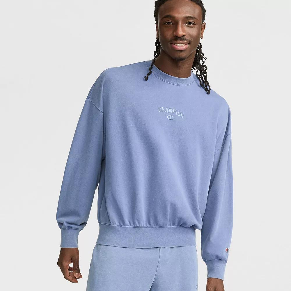 Men's Champion® Vintage Wash Crewneck Sweatshirt, Size: Large, Ground Green Product Image