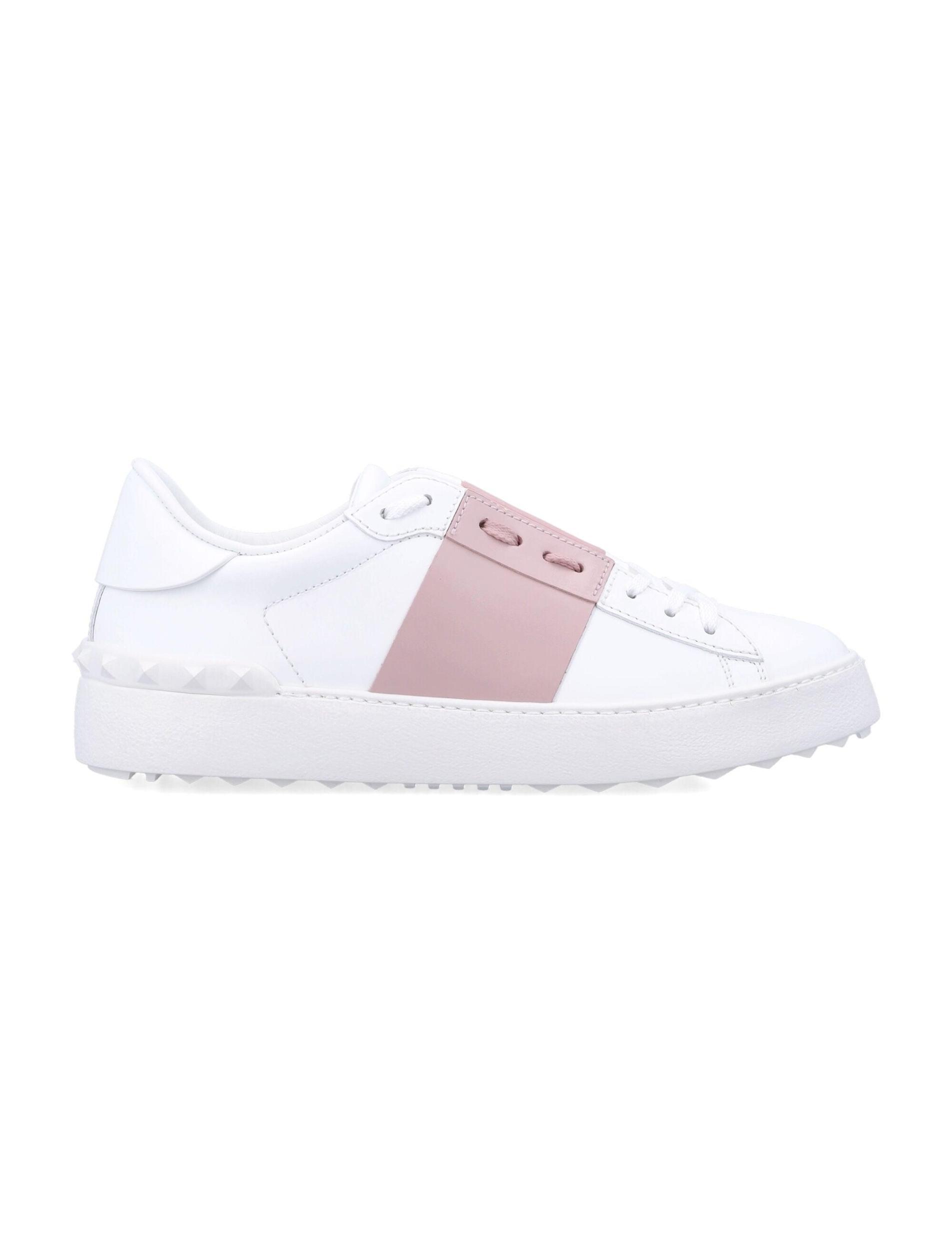 VALENTINO GARAVANI Elegant Leather Sneakers For Women In Multicolor Product Image