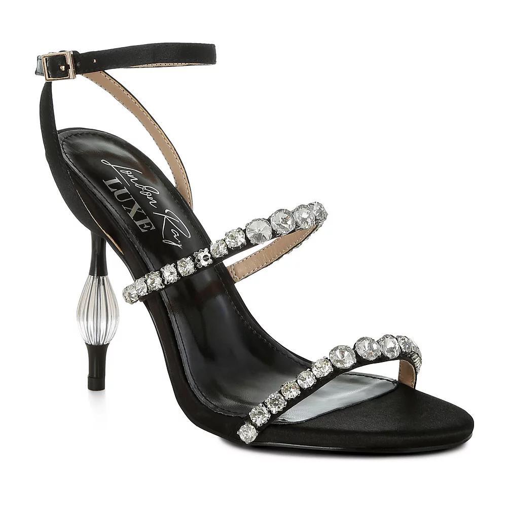 London Rag Aragon Women's Sandals, Size: 6, Black Product Image
