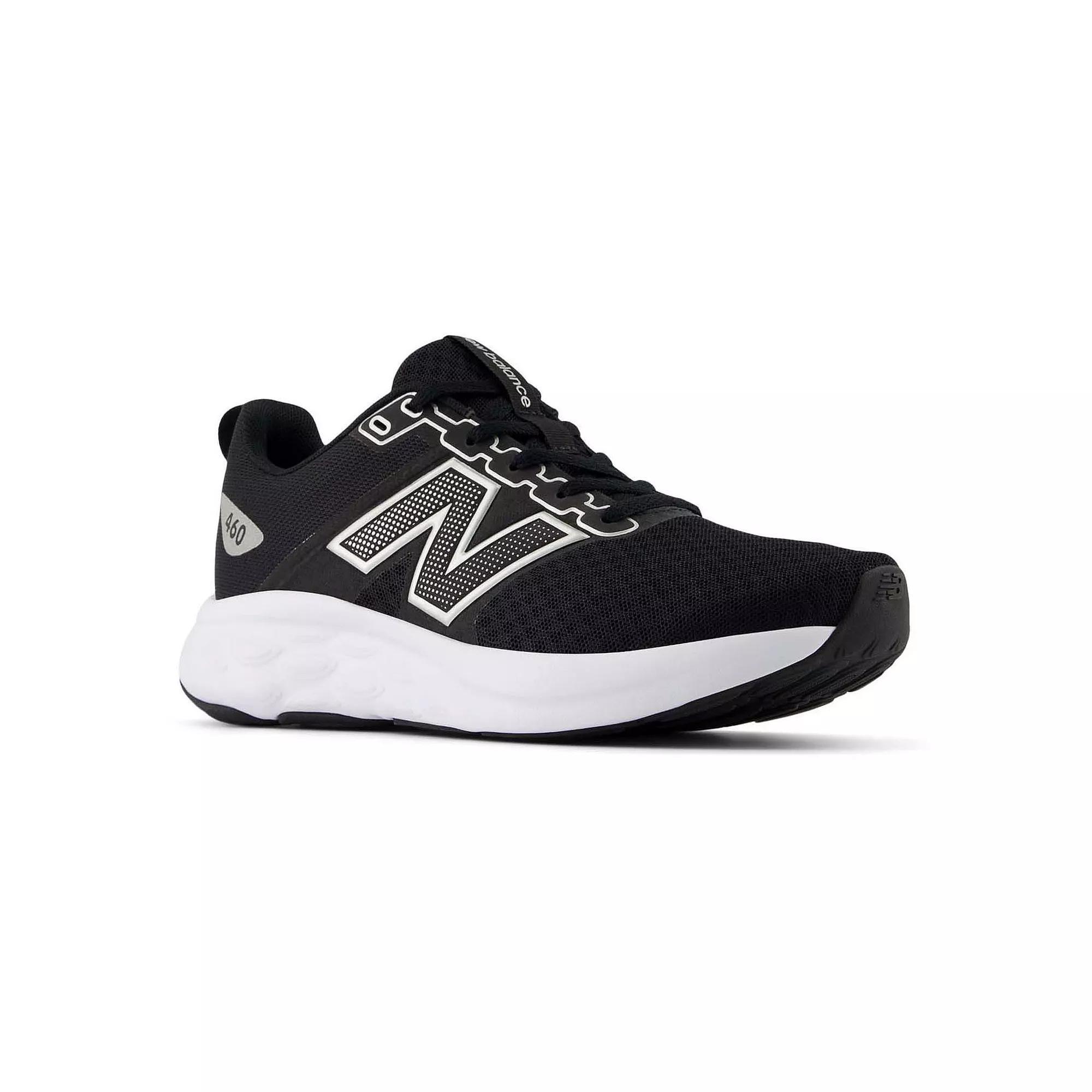 New Balance® 460 V4 Women's Lightweight Running Shoes, Size: 5.5 Wide, Black White Product Image