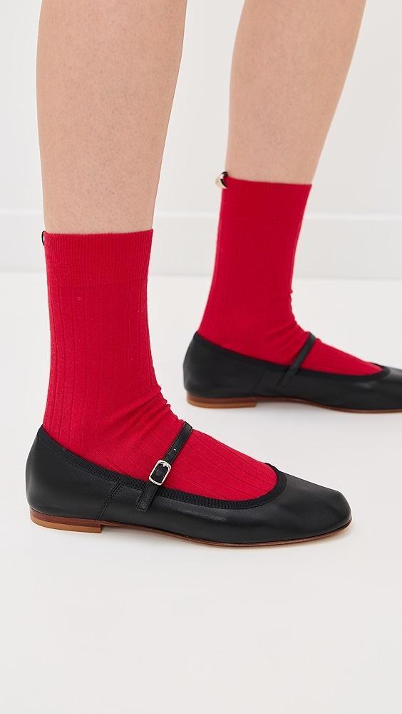 Mansur Gavriel Dance Mary Jane Flats | Shopbop Product Image