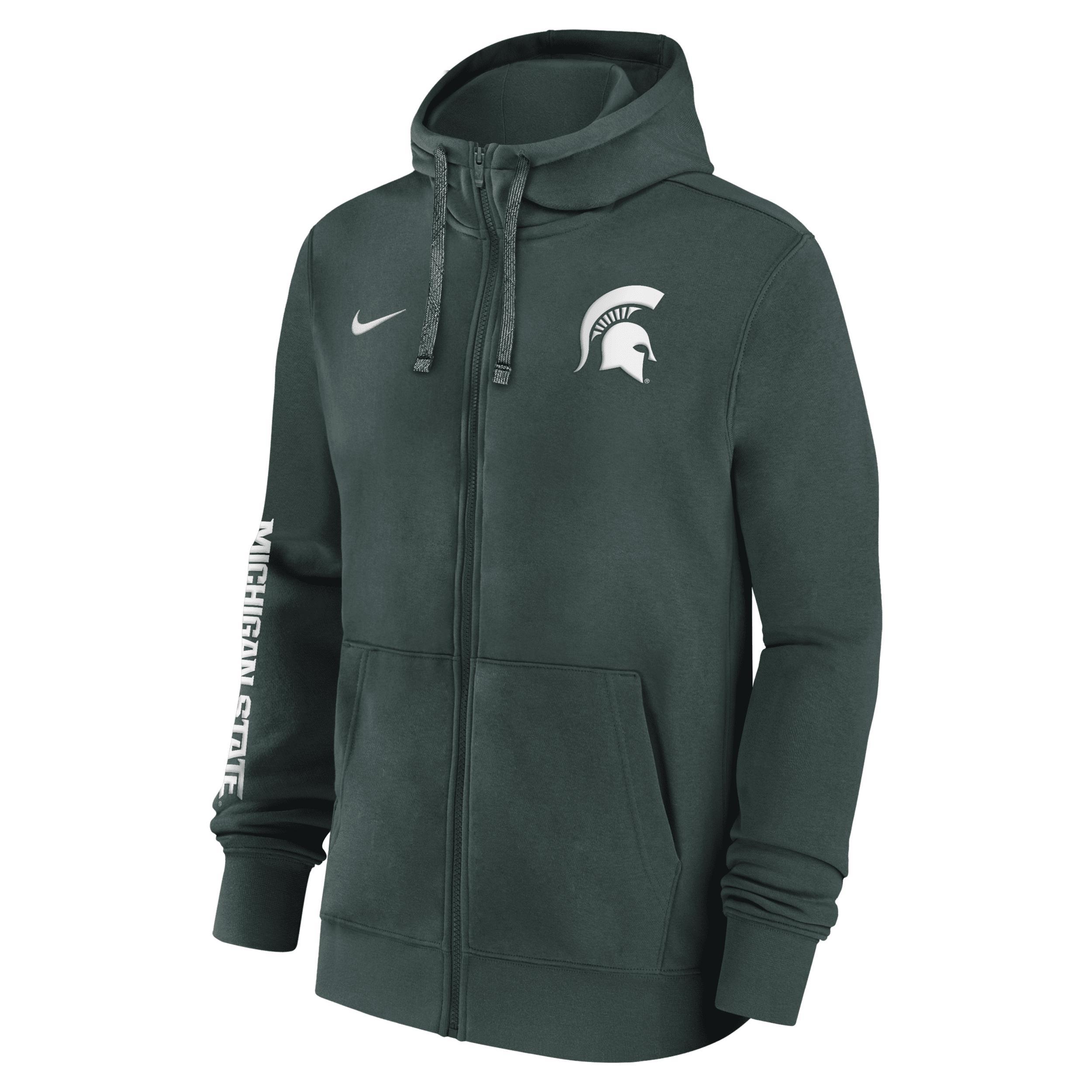 Cleveland Browns Sideline Team Issue Club Nike Men's Full Zip Hoodie Product Image