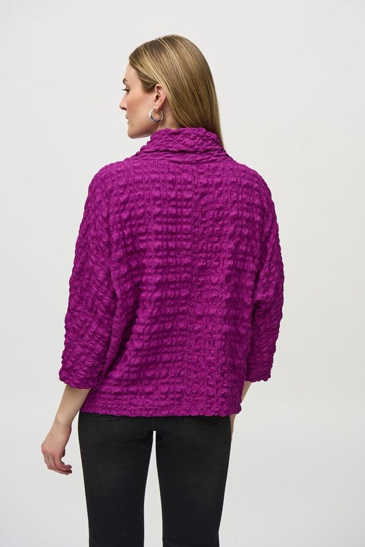 Woven Jacquard Boxy Top- Empress Product Image
