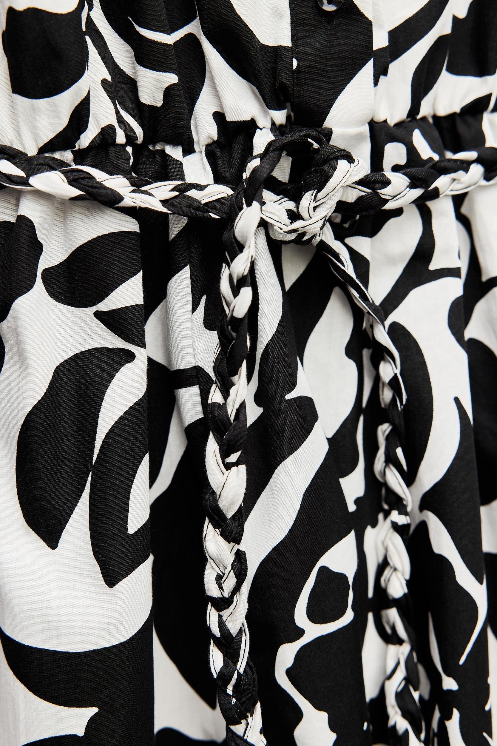 PRINTED POPLIN DRESS Product Image