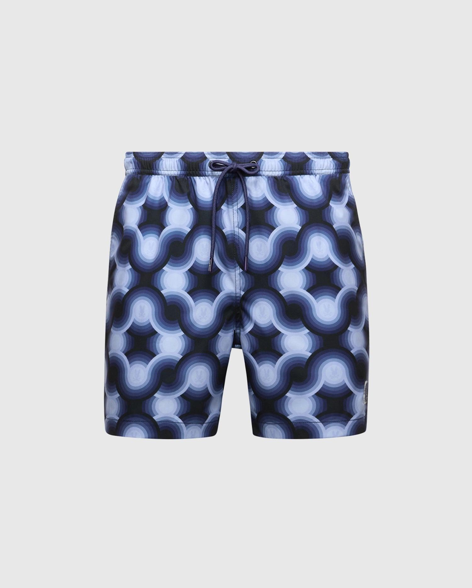 Men's Paros Printed Swim Trunk 419 EVENING BLUE / M Product Image