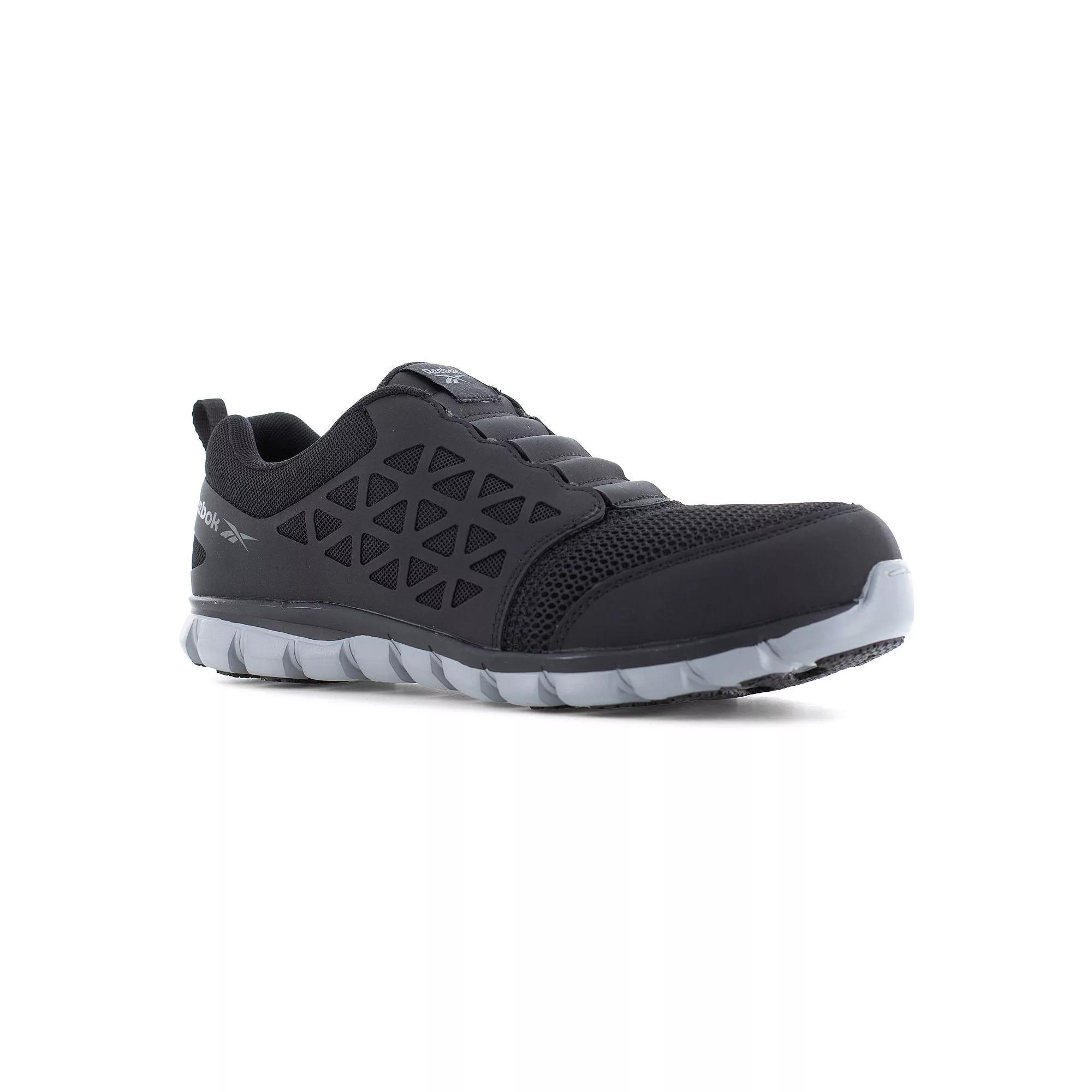 Reebok Sublite Cushion Work Mens Slip-on Composite-Toe Shoes Product Image