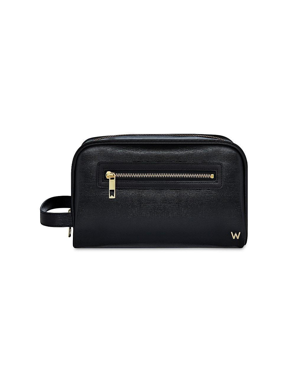 W Leather Washbag Product Image
