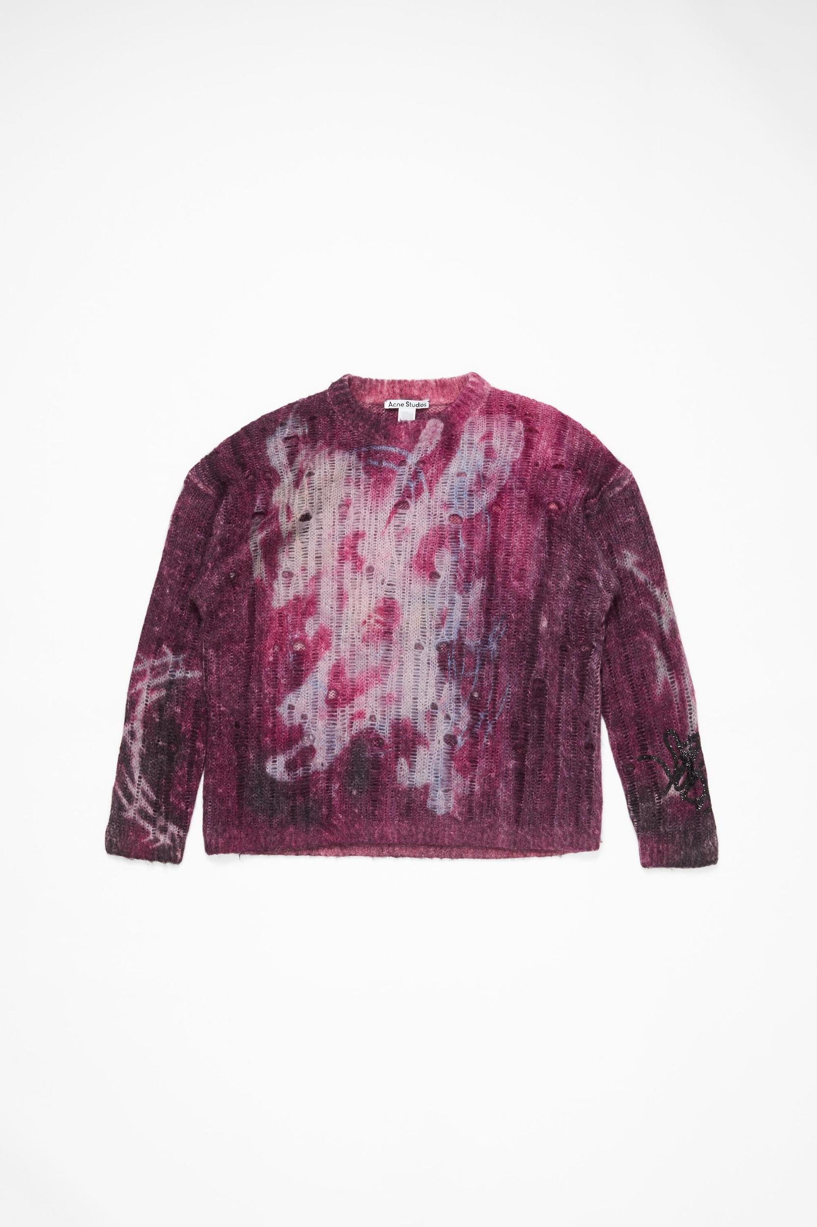 Printed knit jumper Product Image