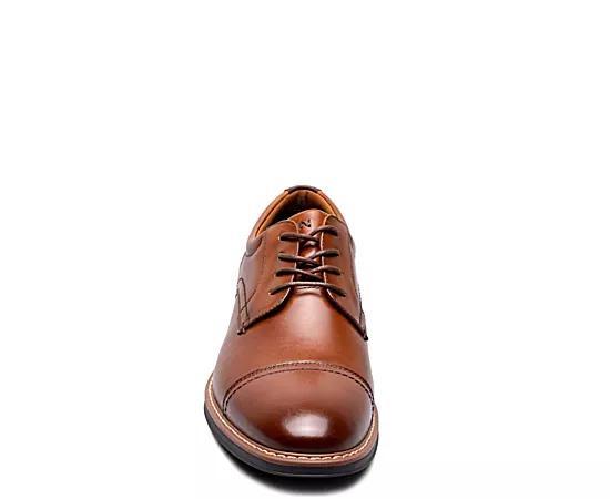 Nunn Bush Centro Flex Mens Cap Toe Oxford Dress Shoes Red Product Image