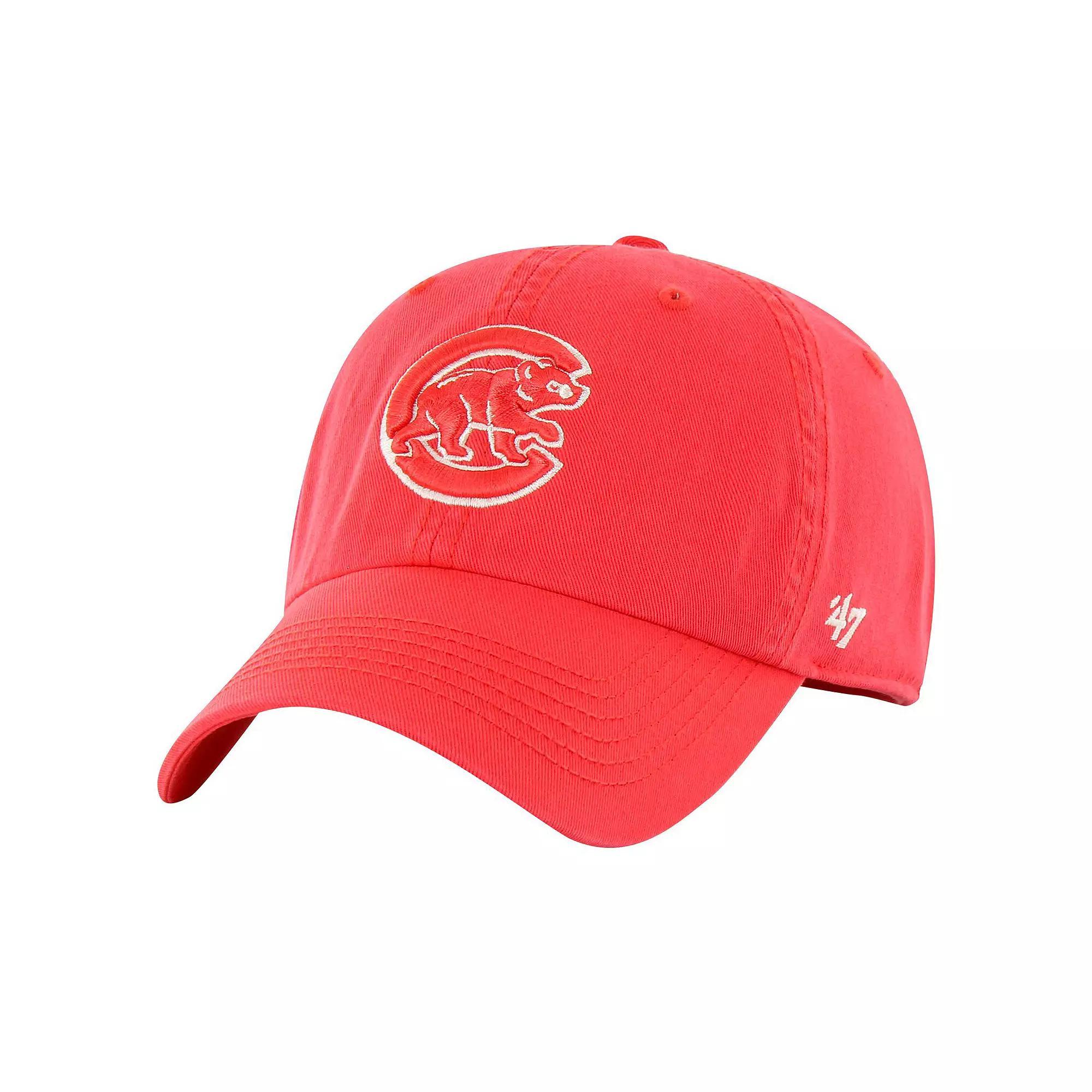 Men's '47 Red Chicago Cubs Classic Franchise Fitted Hat, Size: XL Product Image