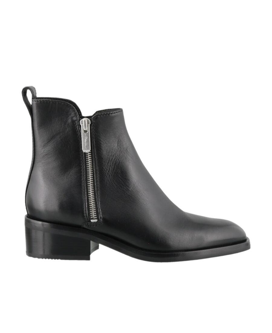 3.1 PHILLIP LIM Alexa Leather Ankle Boots In Black Product Image
