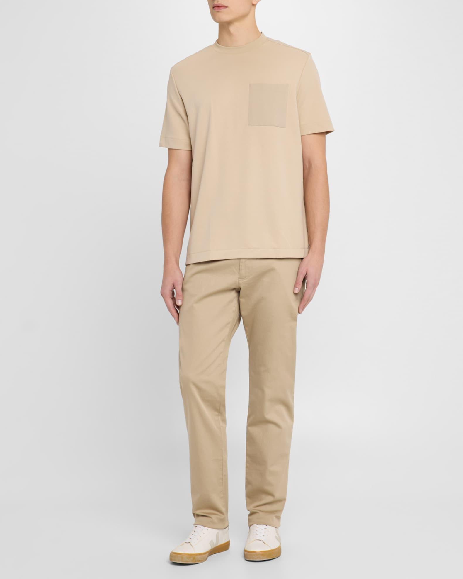 Men's Taut Oversized-Pocket  Crewneck T-Shirt Product Image