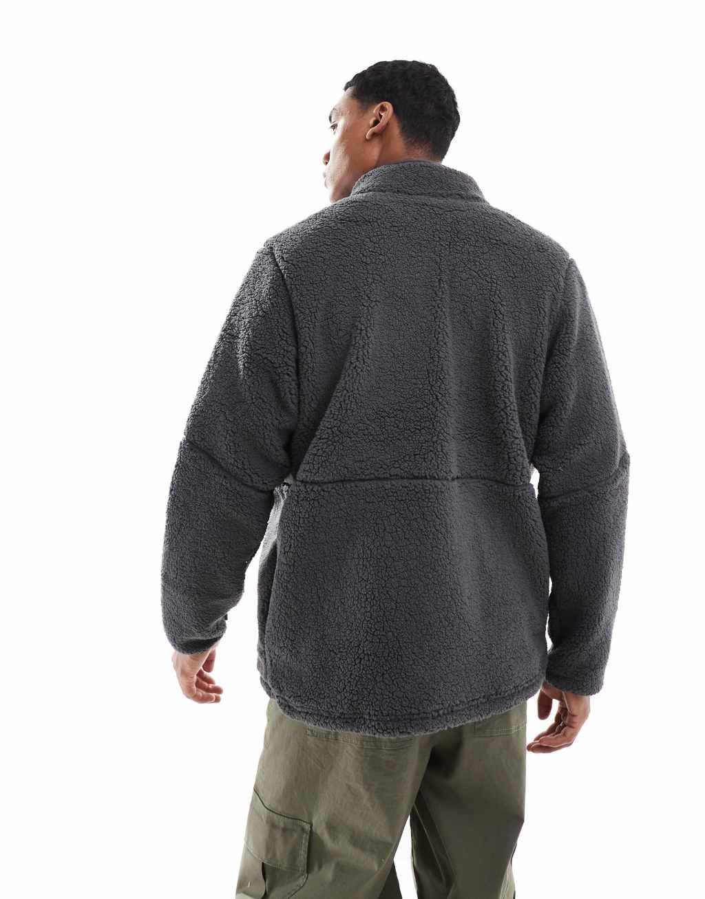 Columbia Mountainside Heavyweight fleece in gray Product Image