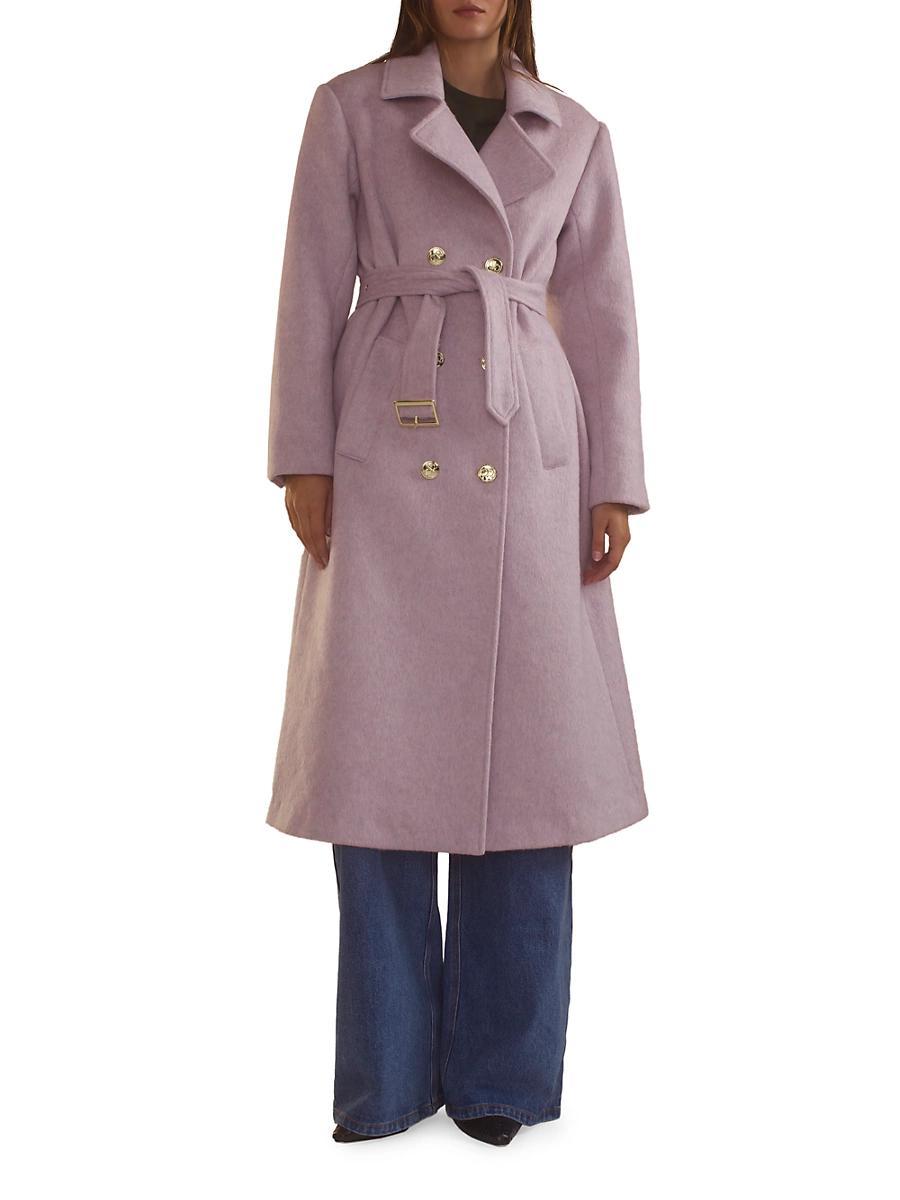 Womens Noa Wool-Blend Coat Product Image