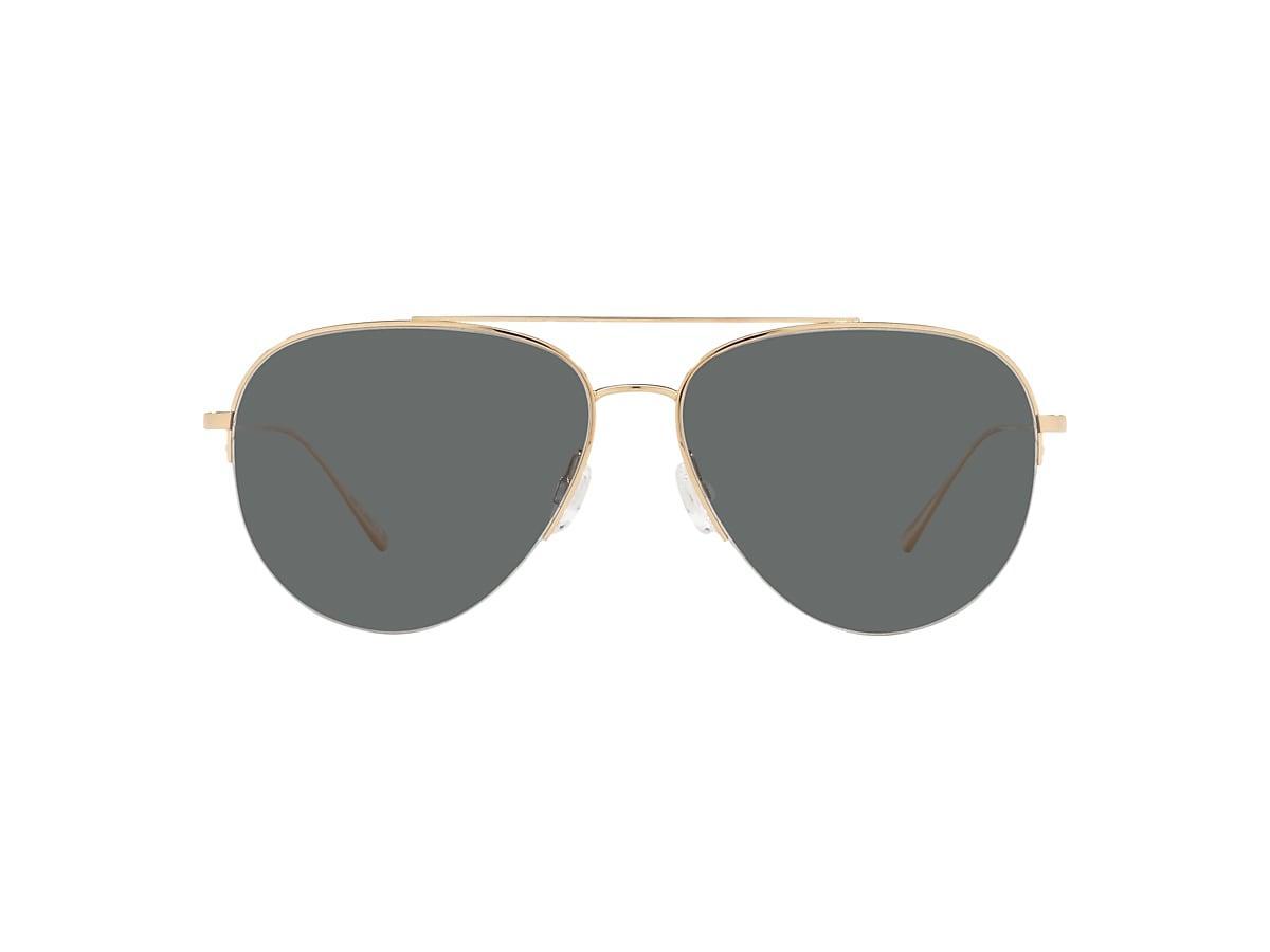 Ray-Ban Unisex 58mm Gradient Aviator Sunglasses in Black at Nordstrom Product Image
