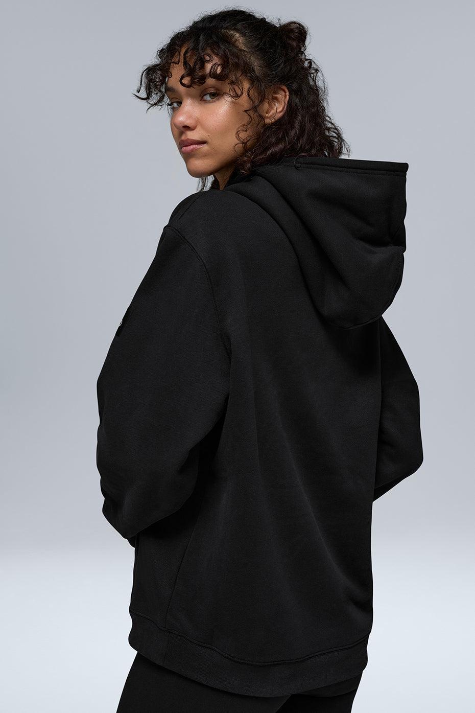 Renown Heavy Weight Hoodie - Black Female Product Image