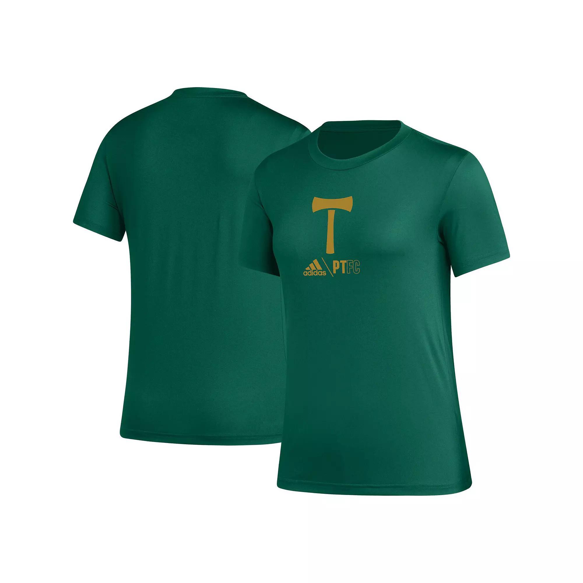 Womens adidas Portland Timbers AEROREADY Club Icon T-Shirt Product Image