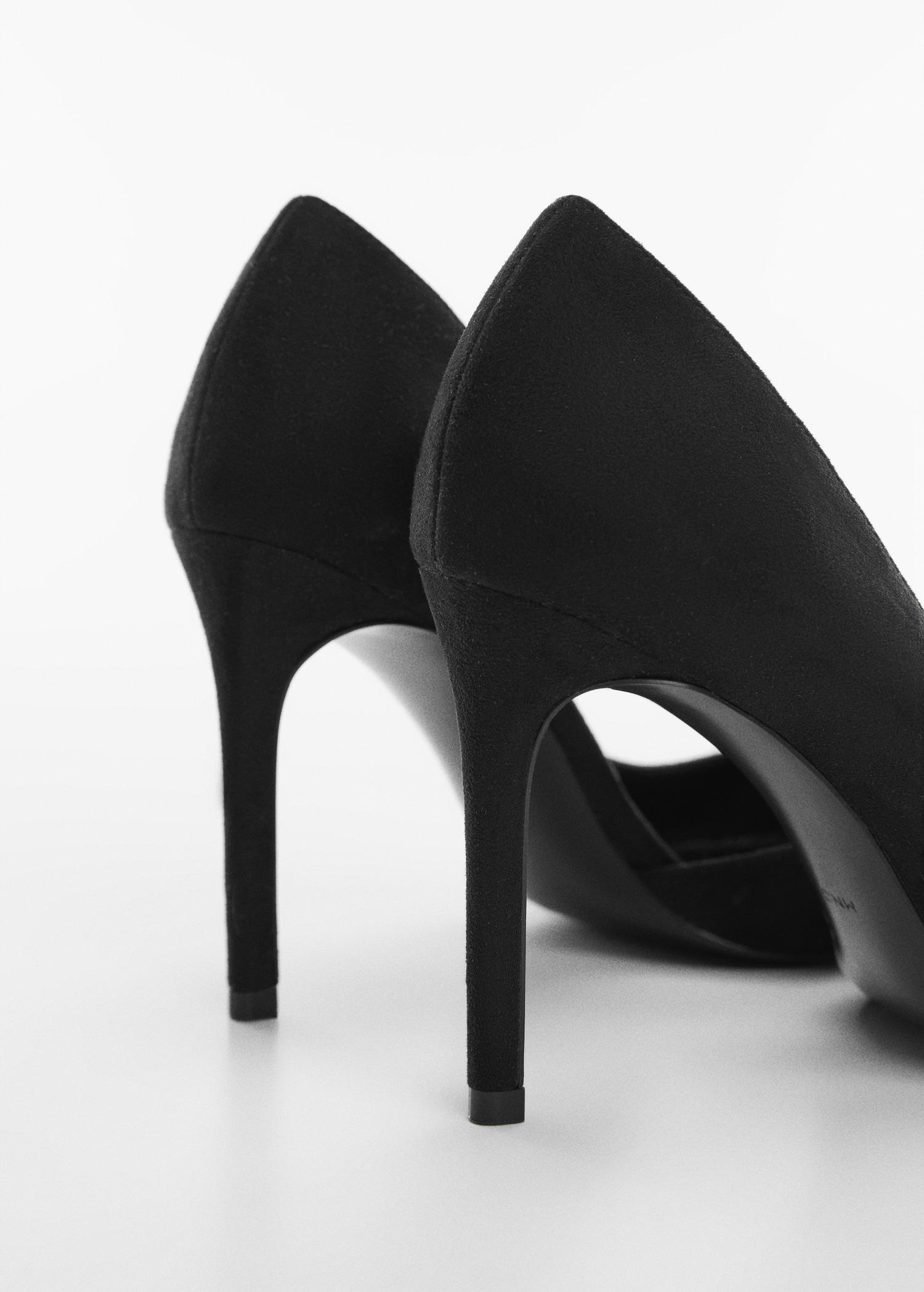 Asymmetrical heeled shoes - Women | MANGO USA Product Image