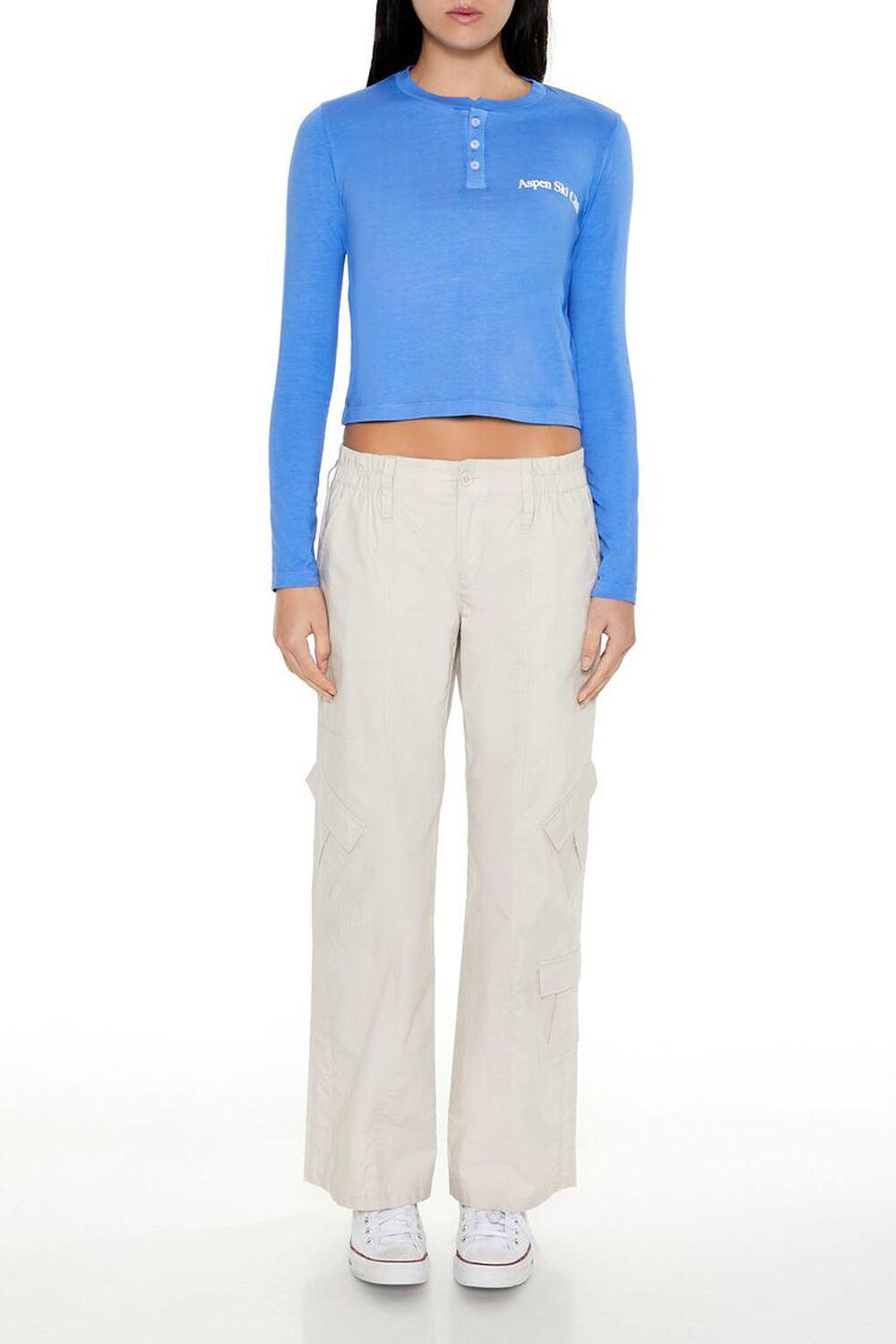 Aspen Ski Club Henley Tee | Forever 21 Product Image