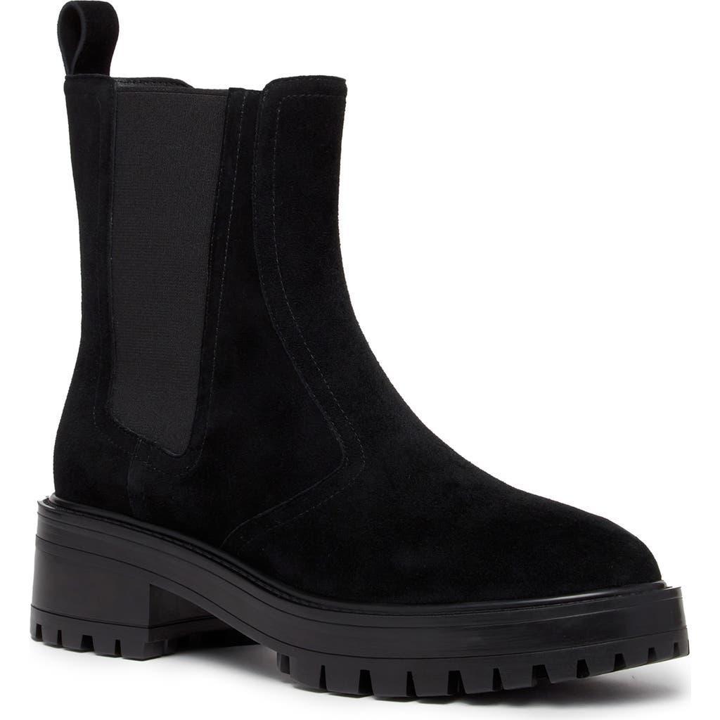 PAIGE Bowie Chelsea Boot In Black Product Image