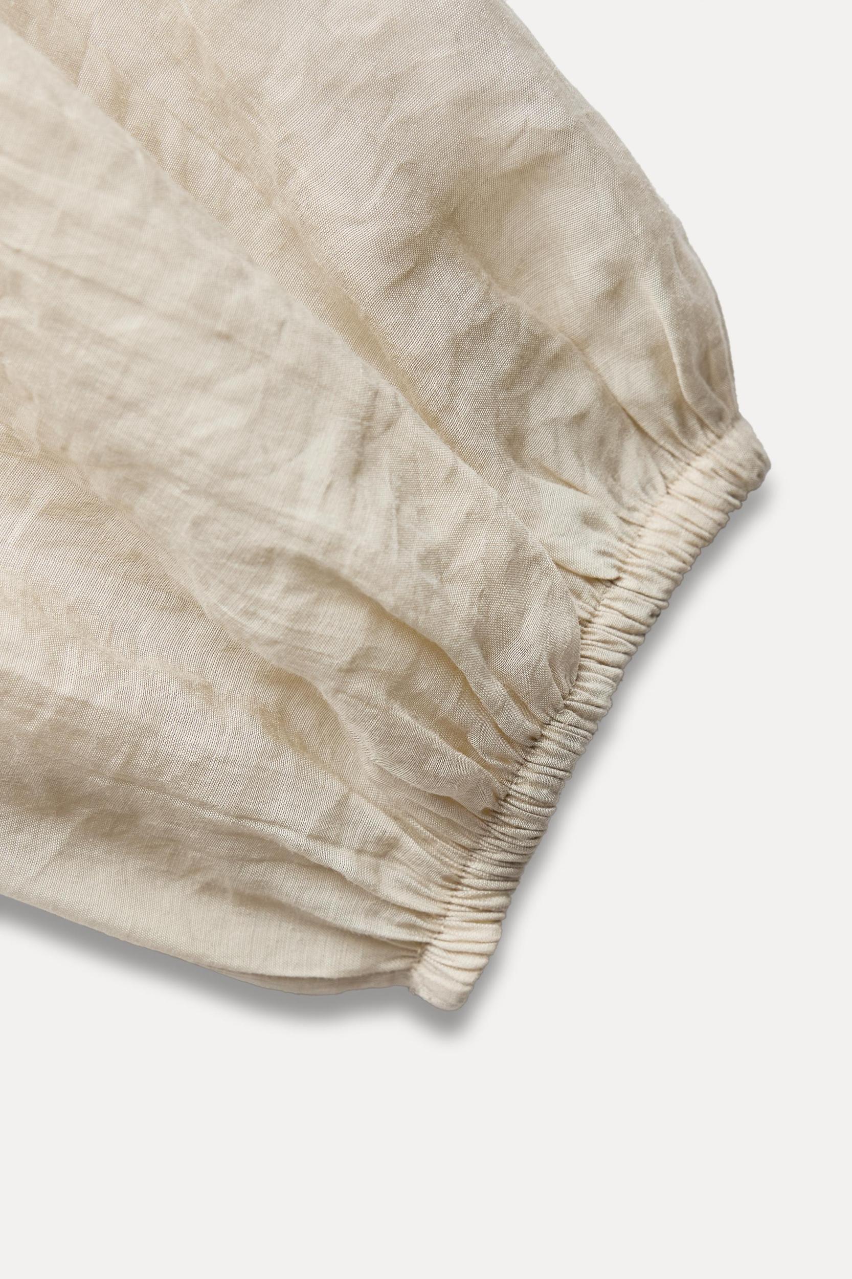 ZIPPERED BLOUSE ZW COLLECTION Product Image