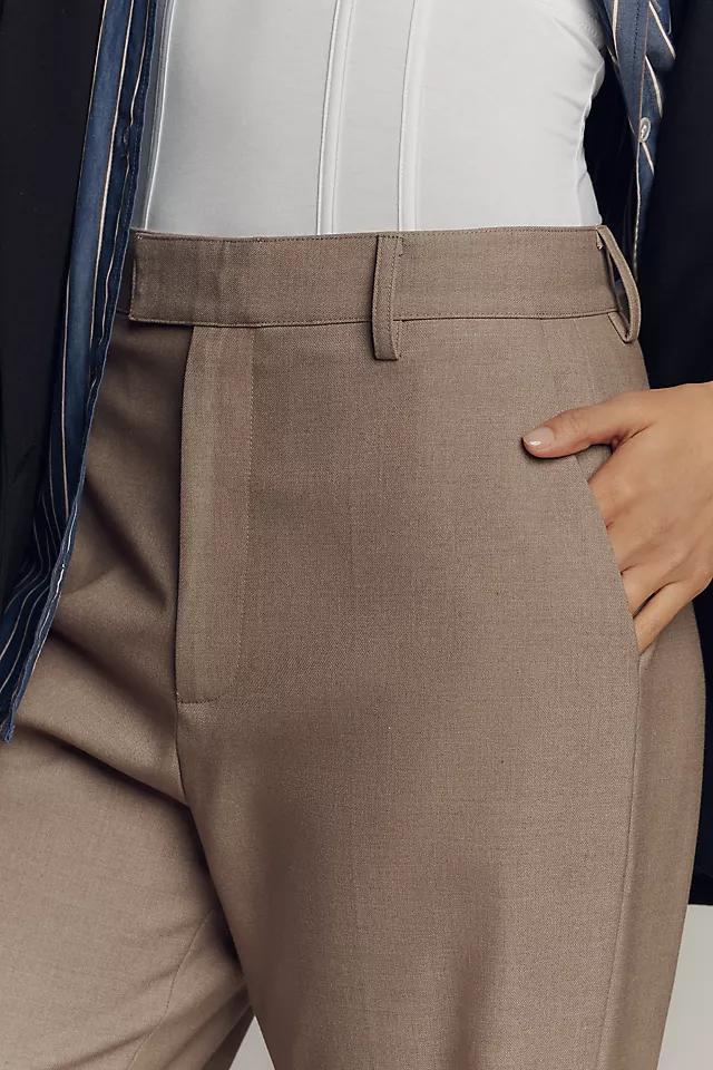 ASTR The Label Brooks Pleated Tailored Straight-Leg Pants Product Image