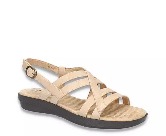 Easy Street Lobo Women's Strappy Slingback Sandals, Size: 11 Product Image