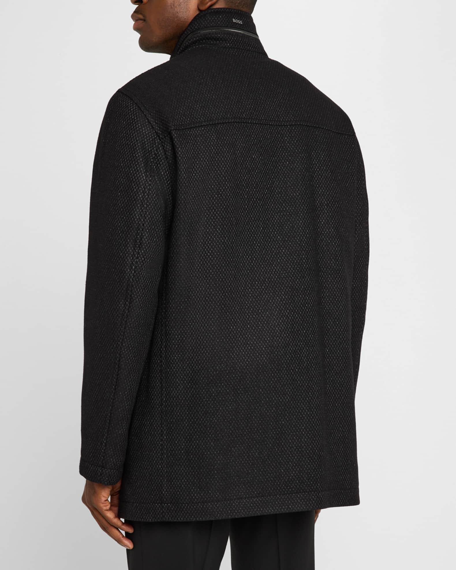 Men's Camron Herringbone Wool Coat Product Image