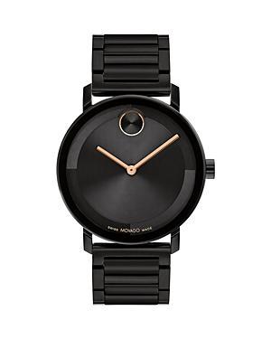 Movado Bold Mens Evolution 2.0 Quartz Analog Gold Mesh Bracelet Watch Product Image