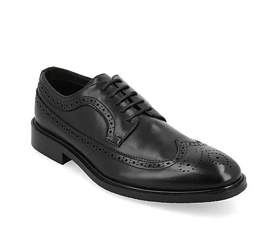 VANCE Gordy Tru Comfort Foam Mens Wingtip Dress Shoes Red Product Image