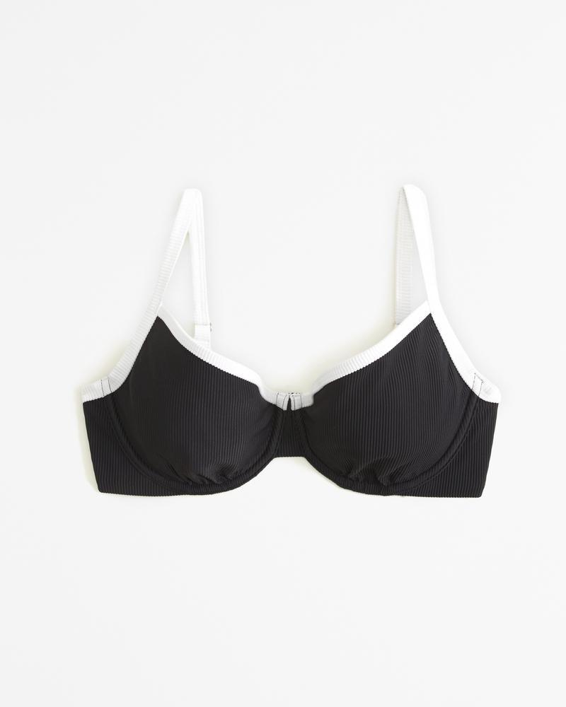 Curve Love 90s Clean Underwire Bikini Top Product Image