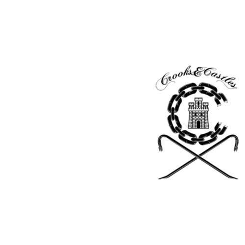 Men's Crooks & Castles Ancient Tower Badge  Graphic T-Shirt in White at Nordstrom, Size 3X Big Product Image