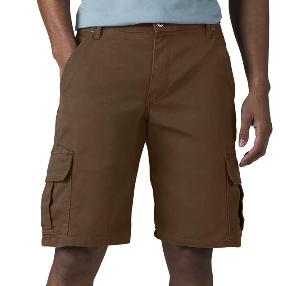 Men's Dickies Relaxed-Fit FLEX Tough Max Duck Cargo Shorts, Size: 44, Stonewash Timber Product Image