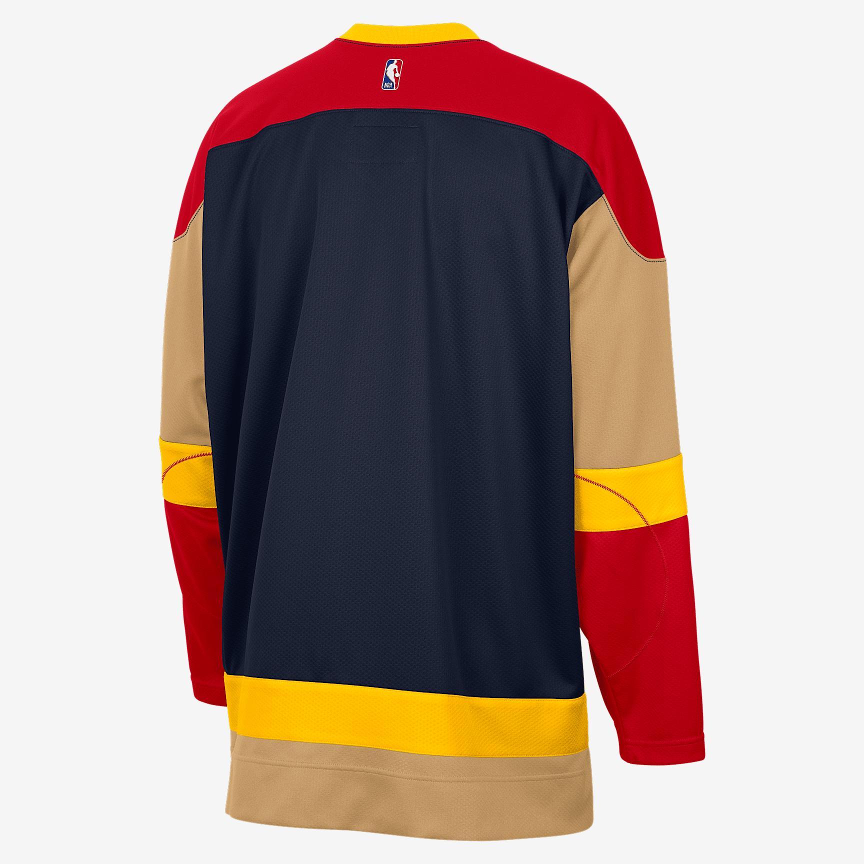 Golden State Warriors City Edition Men's Nike NBA Hockey Jersey Product Image