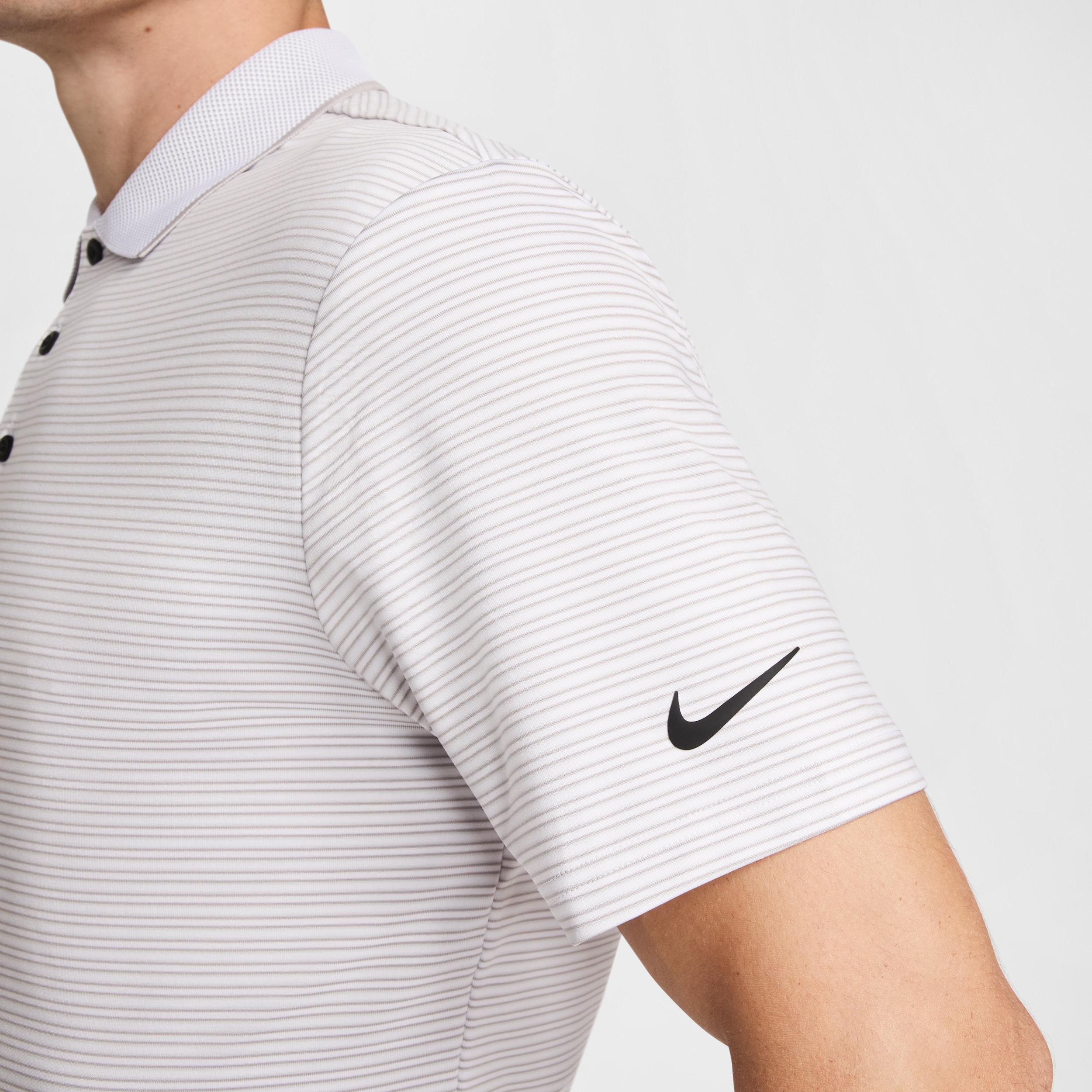 Nike Men's Tour Dri-FIT Striped Golf Polo Product Image