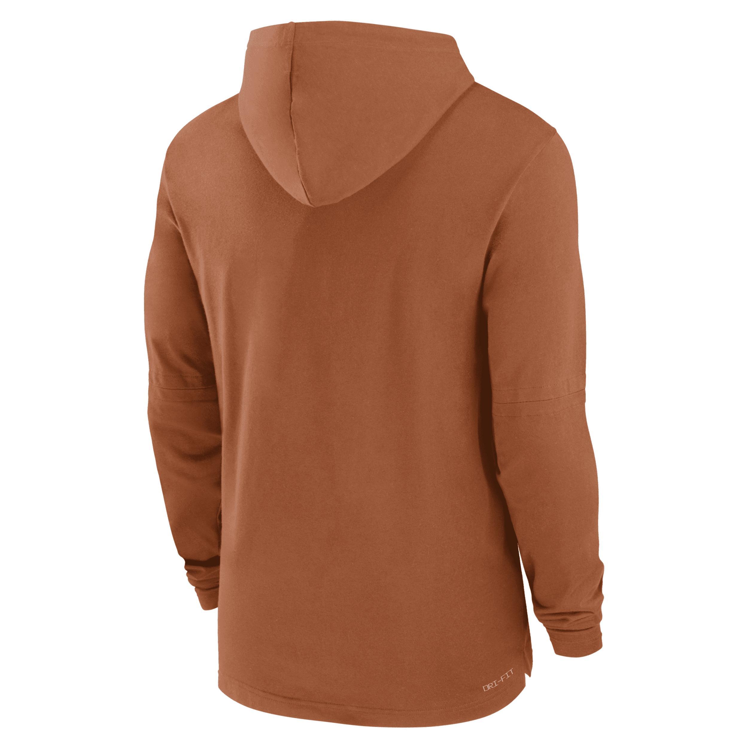 Mens Nike LSU Tigers Sideline Hoodie Performance Long Sleeve T-Shirt Product Image