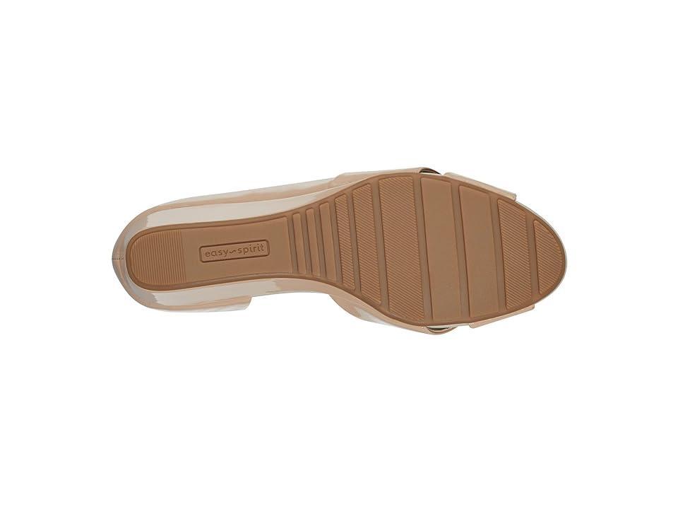 Easy Spirit Womens Bernie Open Toe Slip-On Dress Wedge Pumps Product Image