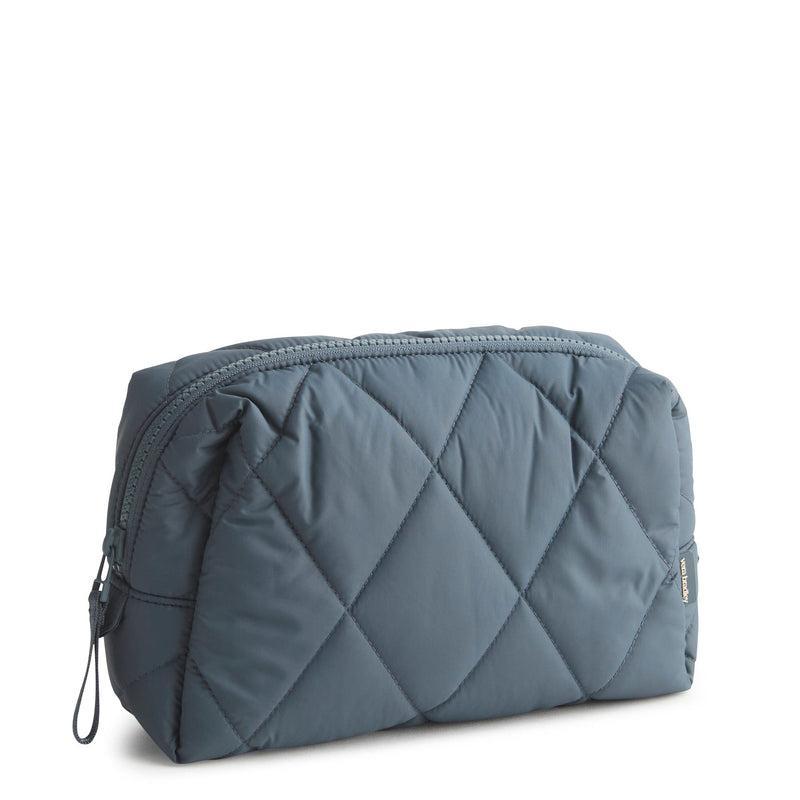 Vera Bradley Medium Cosmetic Bag Women in Dark Slate Blue/Gray Product Image
