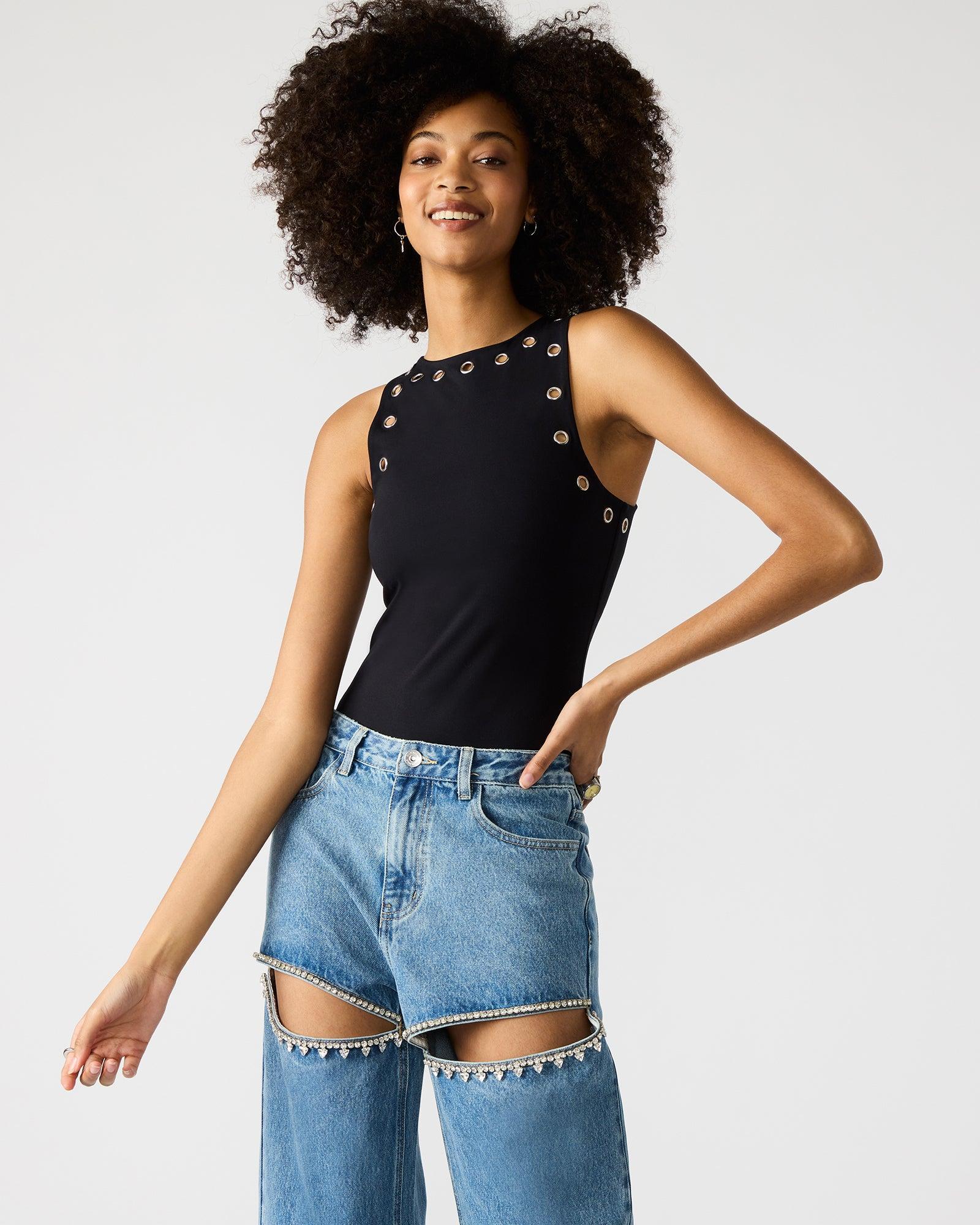 NICO GROMMET BODYSUIT BLACK Female Product Image