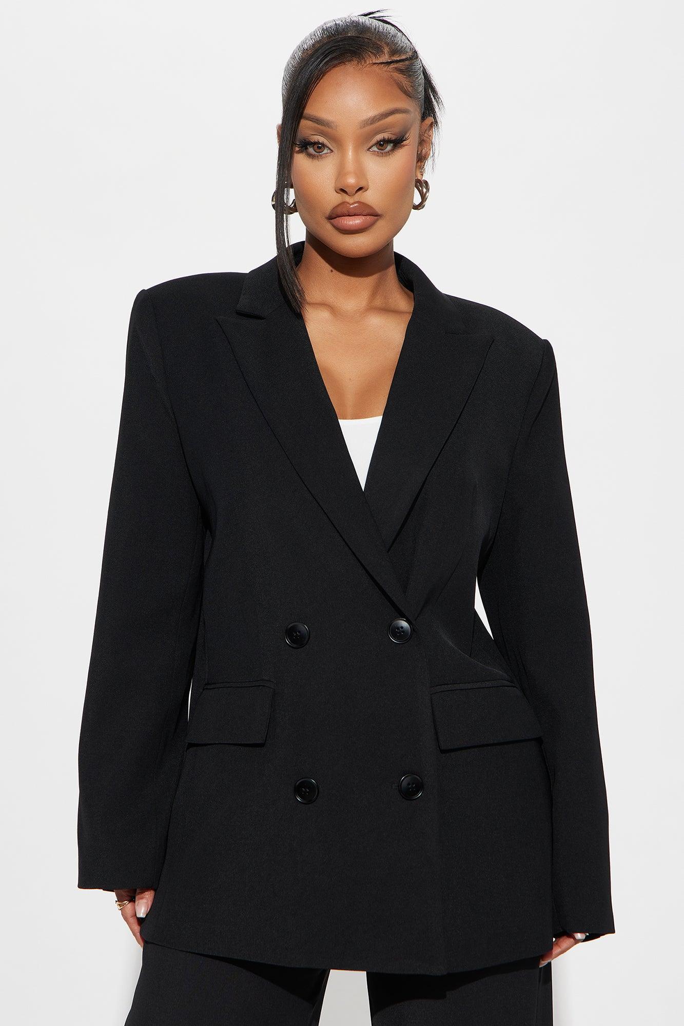 Making Deliverables Blazer - Black Product Image