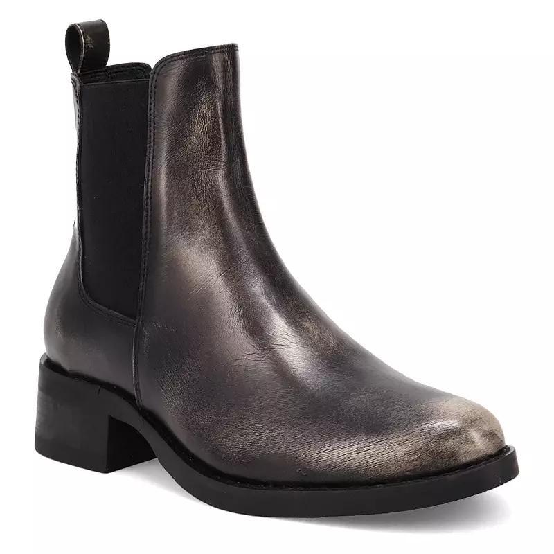 Dingo Camino Men's Leather Chelsea Boots, Size: 8.5, Black Product Image