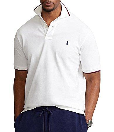 Polo Ralph Lauren Big & Tall Big Tall Mesh Polo Shirt (RL 2000 /C7996) Men's Clothing Product Image