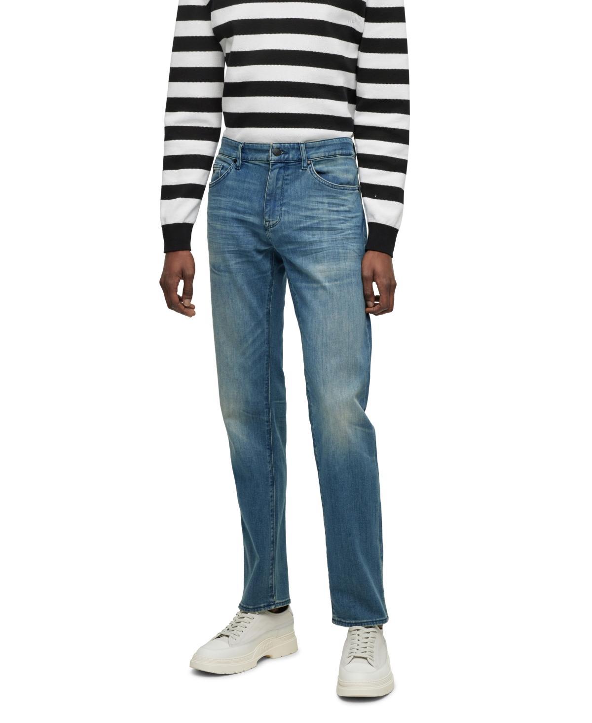 Mens Regular-Fit Denim Jeans Product Image